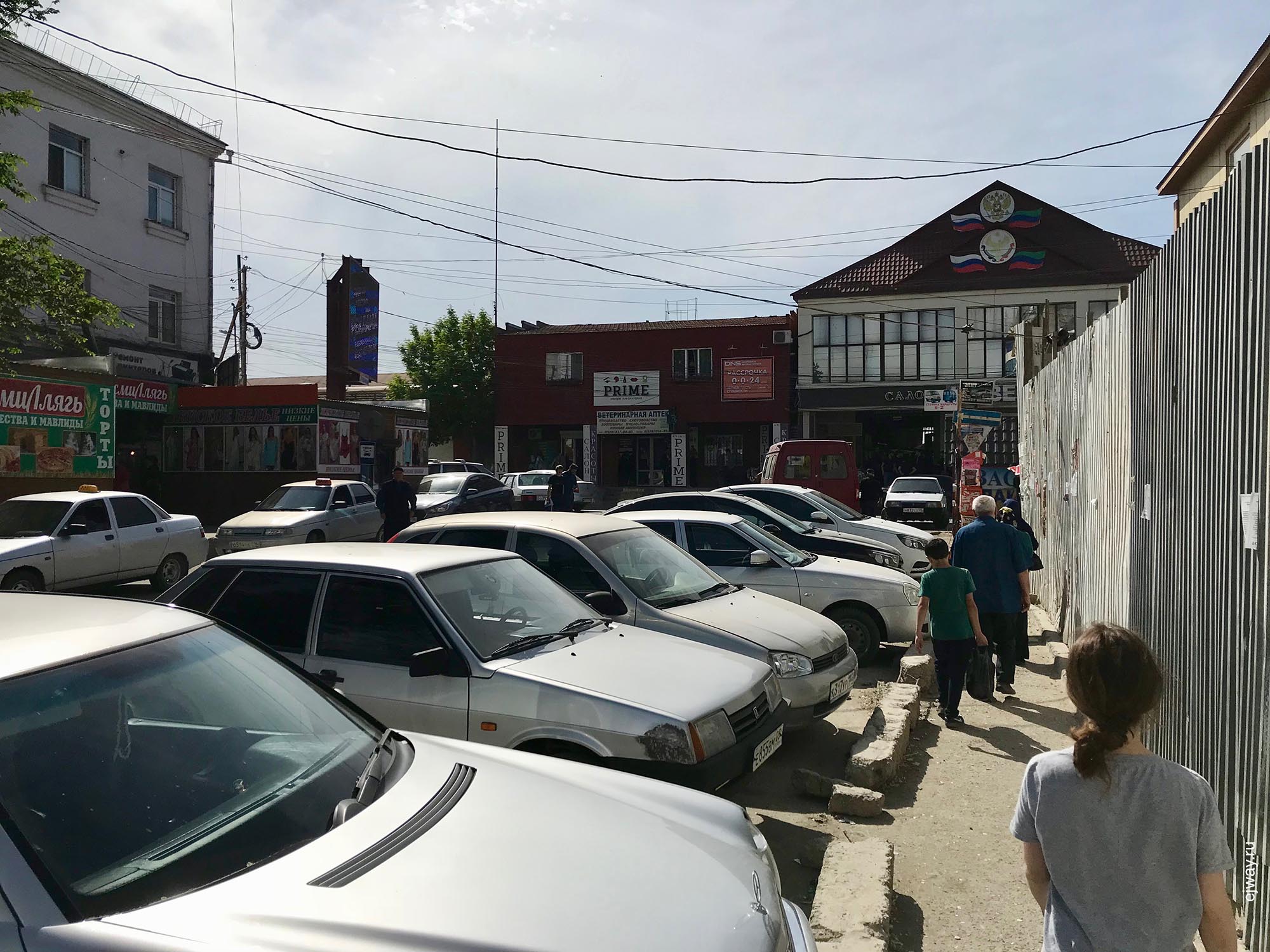 Россия, Улицы Хасавюрта, ejway.ru, хаос