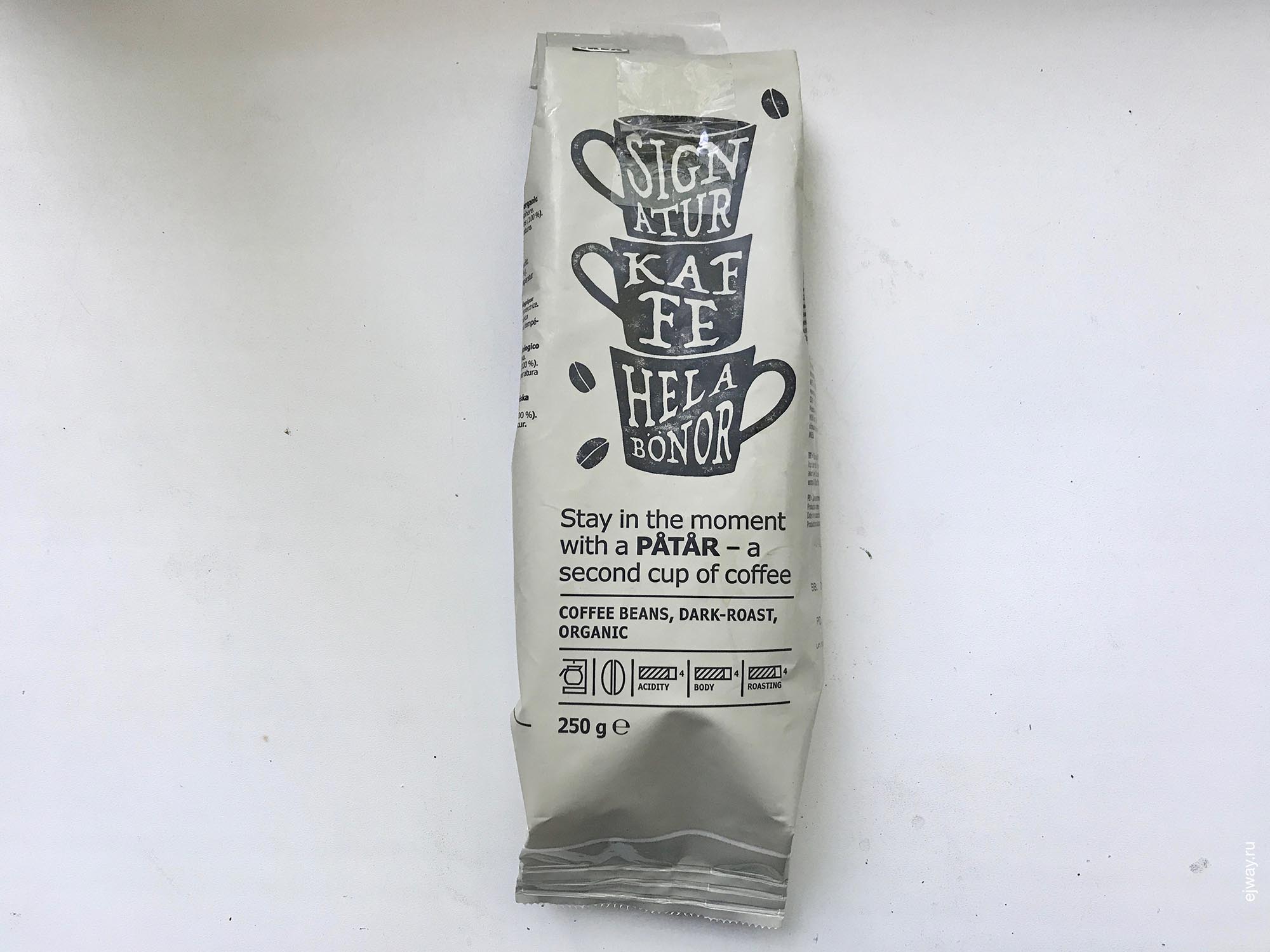 Россия, Москва,  Signatur Kaffe. Ikea, ejway.ru, кофе, кофе в зернах на 2+, ikea