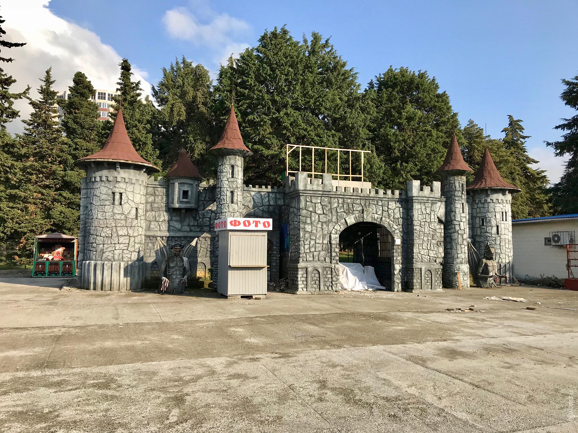 Адлер, Курортный городок, ejway.ru, декорации