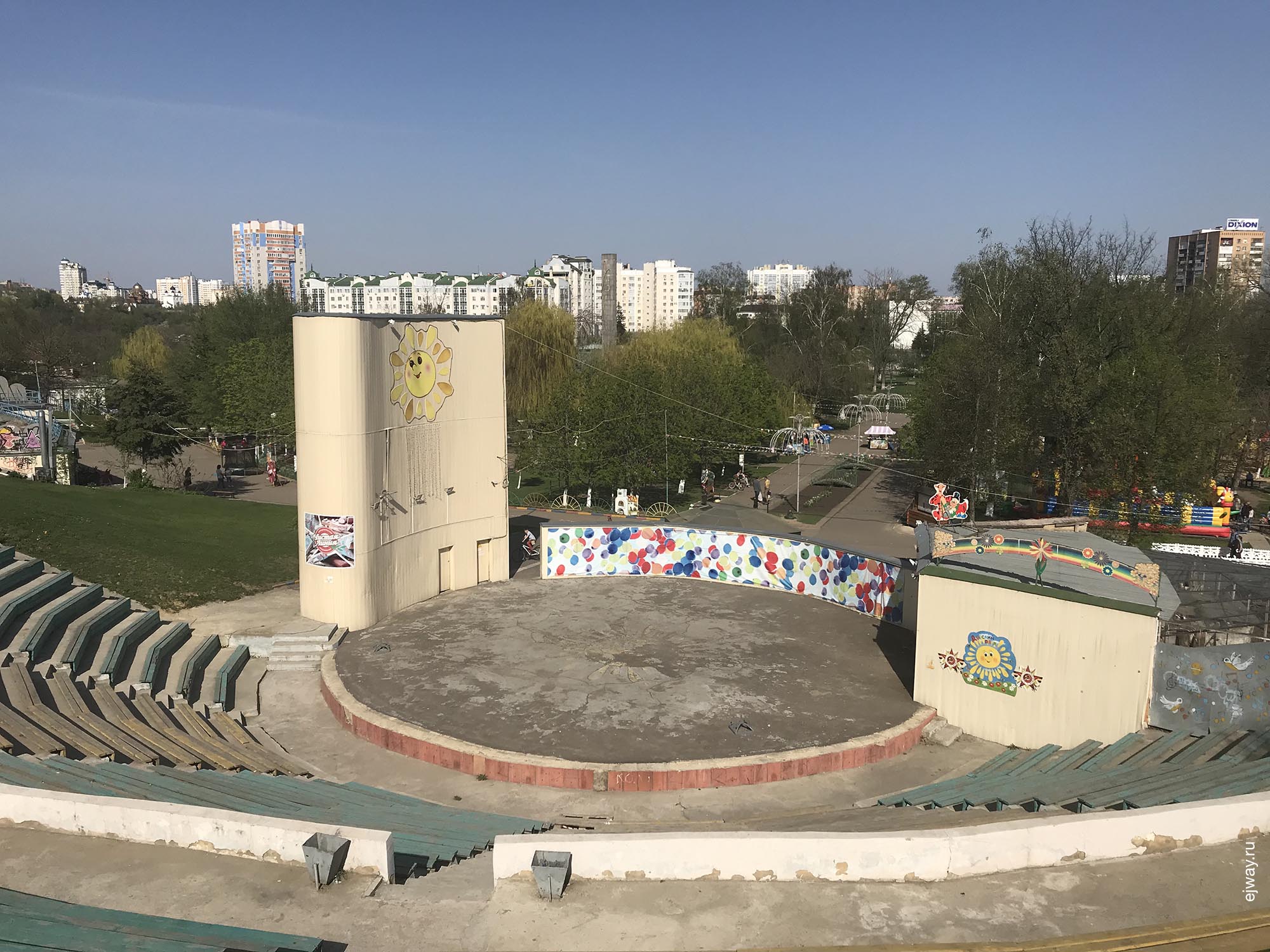 Россия, В центре Орла, ejway.ru, амфитеатр, архитектура