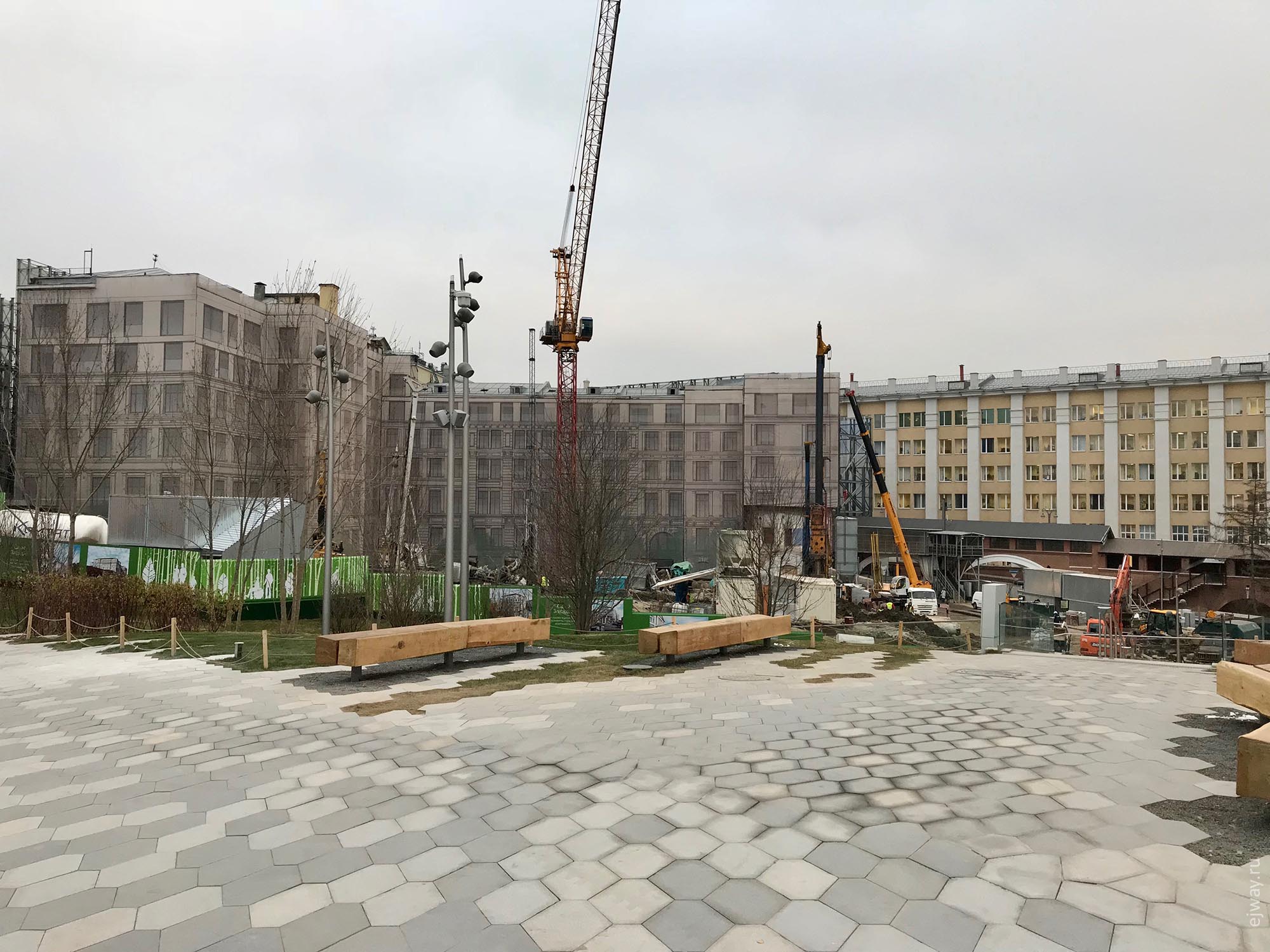 Москва, парк Зарядье, ejway.ru, парк, зарядье