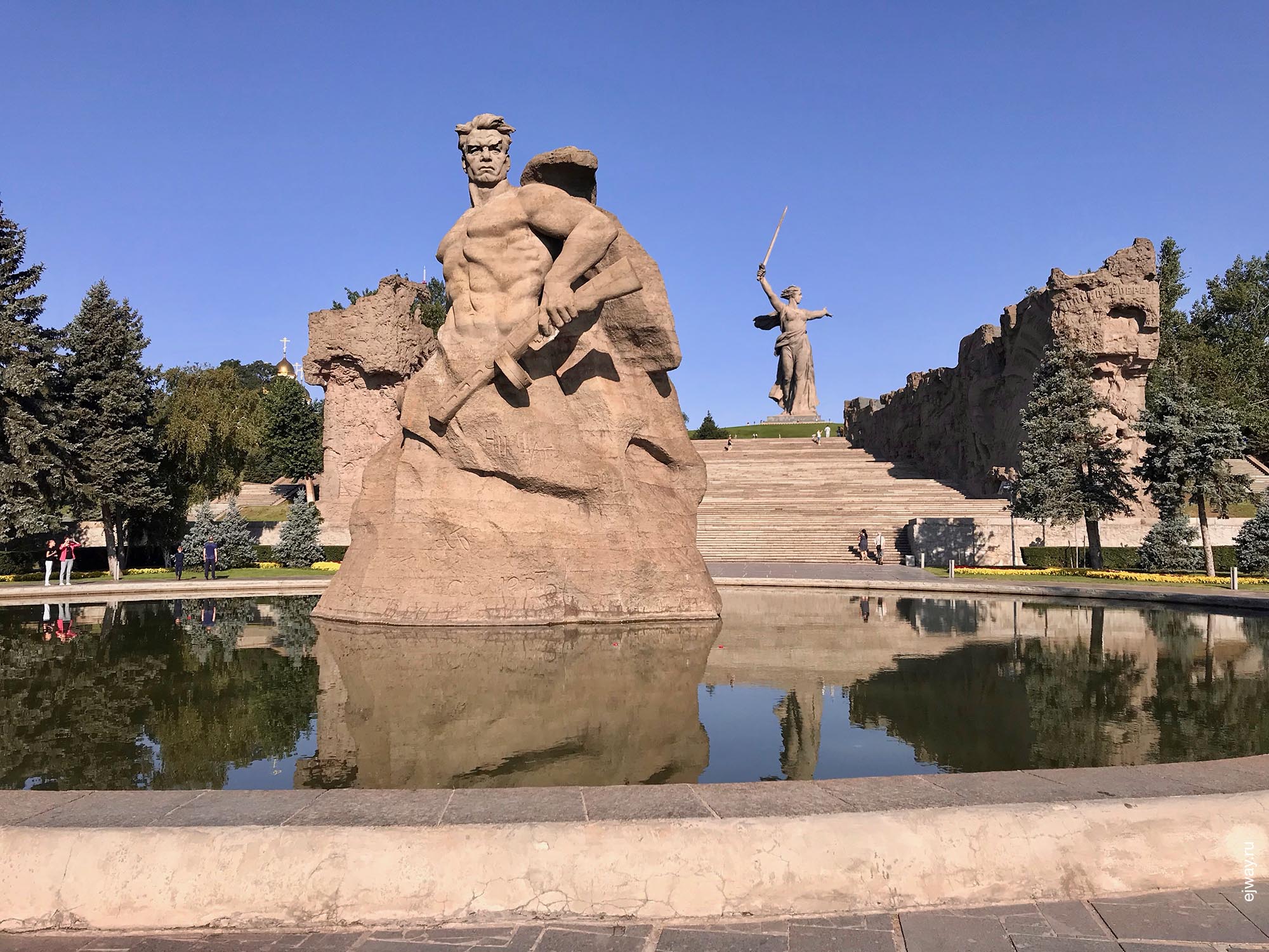 Россия, Волгоград, Город в трех фотографиях, ejway.ru, памятник