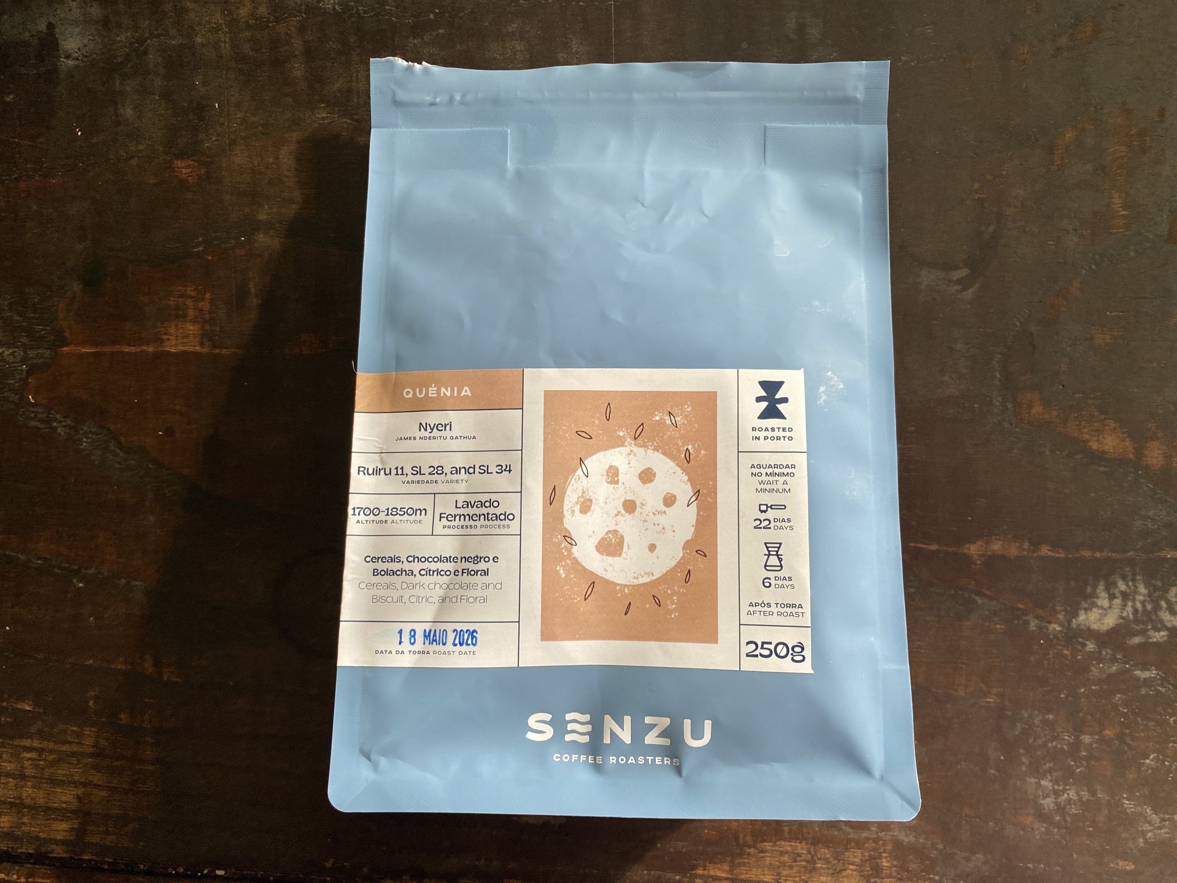 обложка, Kenya. Ruiru 11. Senzu Coffee Roasters