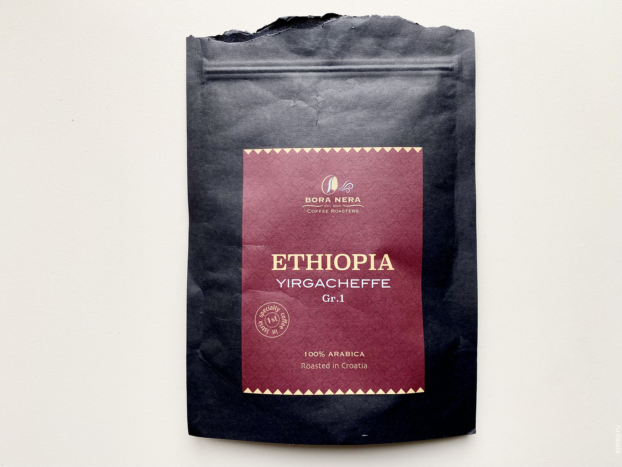 Хорватия, Воднян, Ethiopia. Yirgacheffe, Bora Nera, ejway.ru, 