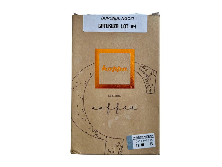 Gatukuza lot №4. Burundi Ngozi. Koppa